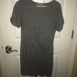 Pac Sun grey cut out dress